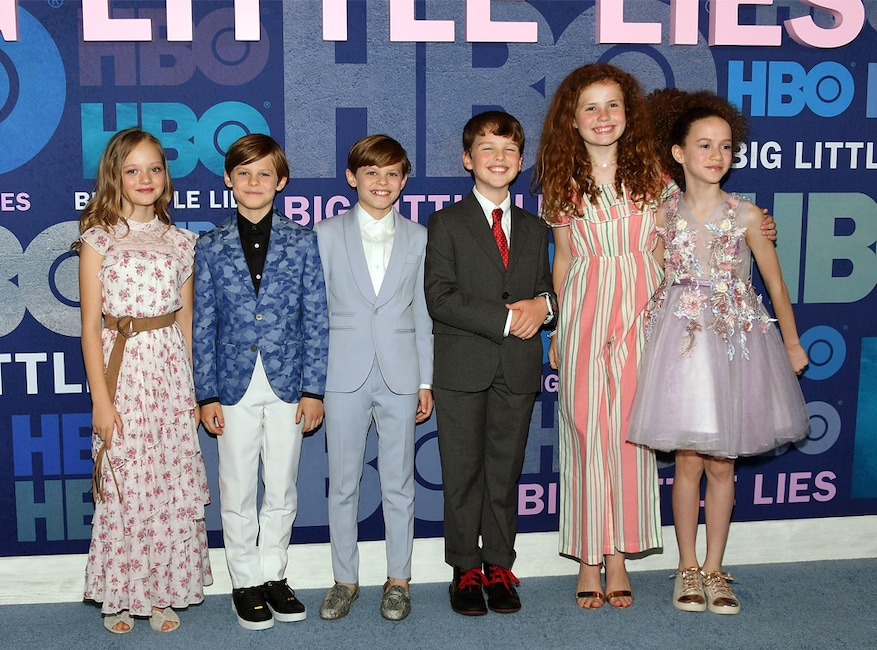 Ivy George, Cameron Crovetti, Nicholas Crovetti, Iain Armitage, Darby Camp, Chloe Coleman, Big Little Lies Season 2 Premiere